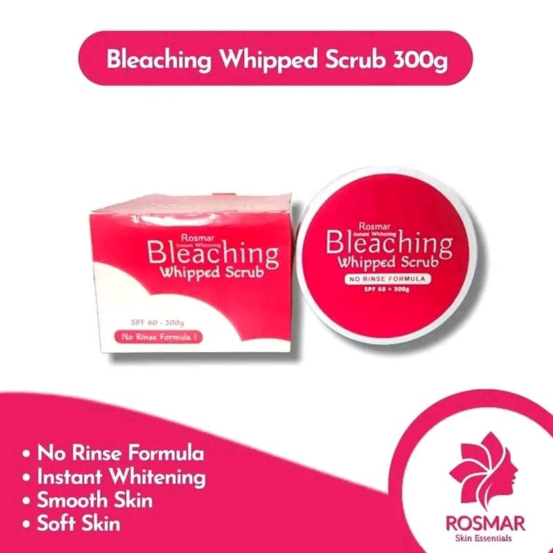 ROSMAR BLEACHING WHIPPED SCRUB (100g/300g) | Shopee Philippines