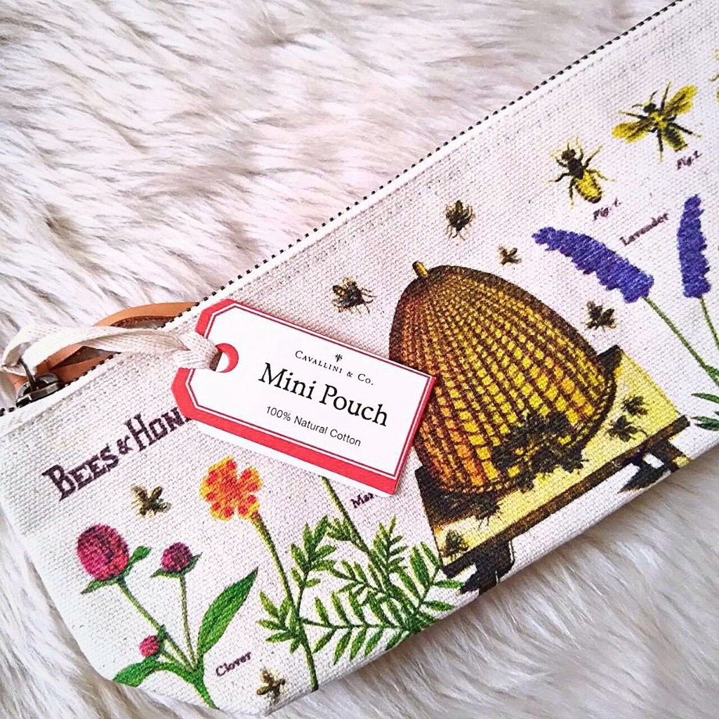 Cavallini and Co. Bees and Honey Mini Pouch | Shopee Philippines