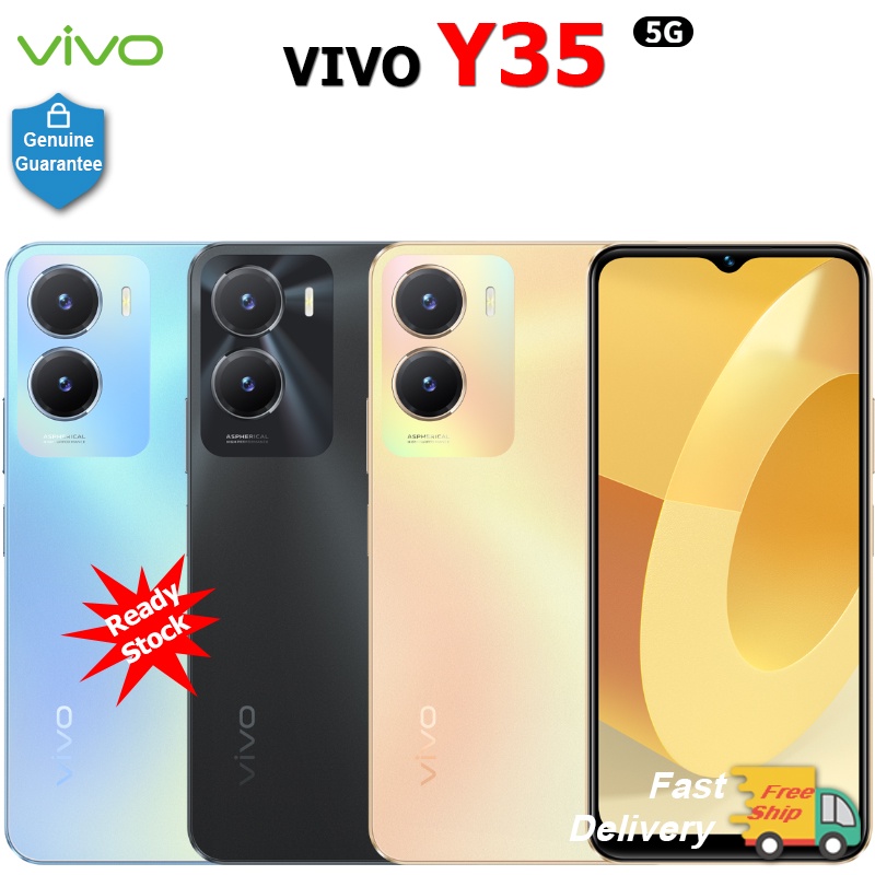 Original New Brand VIVO Y35 5G SmartPhone Dimensity700 13MP Main Camera ...