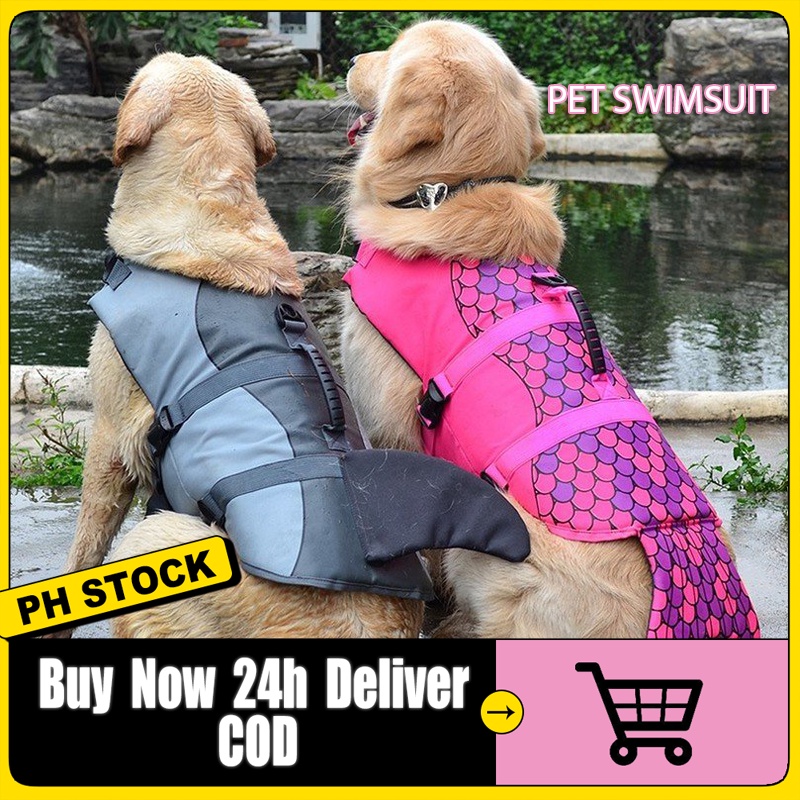 Fashion pet safety clothing dog life jacket swimming protector vest surfing protective clothing #1
