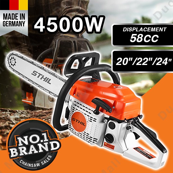 58Cc Chainsaw Gasoline Profession Original Chainsaw 20/ 22/ 24 Inches ...