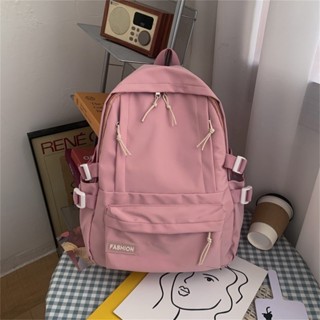 UISN #1166 Fashion backpack Solid color forest girls backpack | Shopee ...