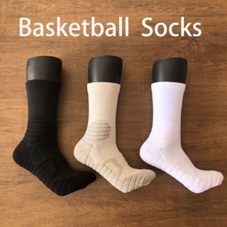 【ready sotck】MEN Socks Basketball Socks Elite Socks Thick Socks Sports Socks Men socks makapal