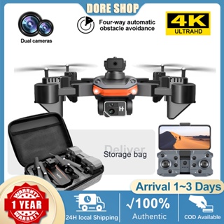 Drone with Camera 4k HD Dual Camera Wifi Remote Control Smart Obstacle Avoidance Portable Mini Drone
