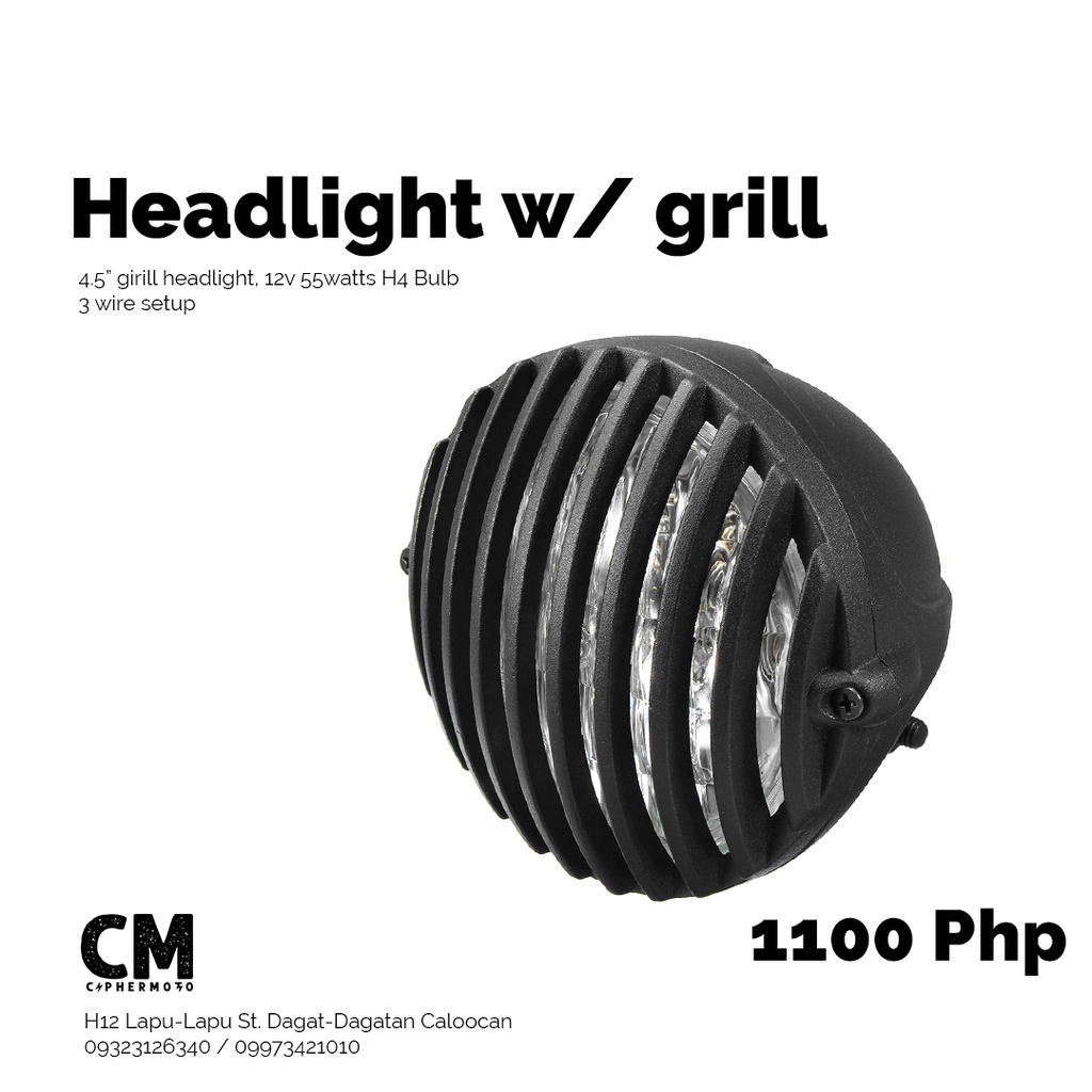 Headlight with Grilled LED Shopee Philippines