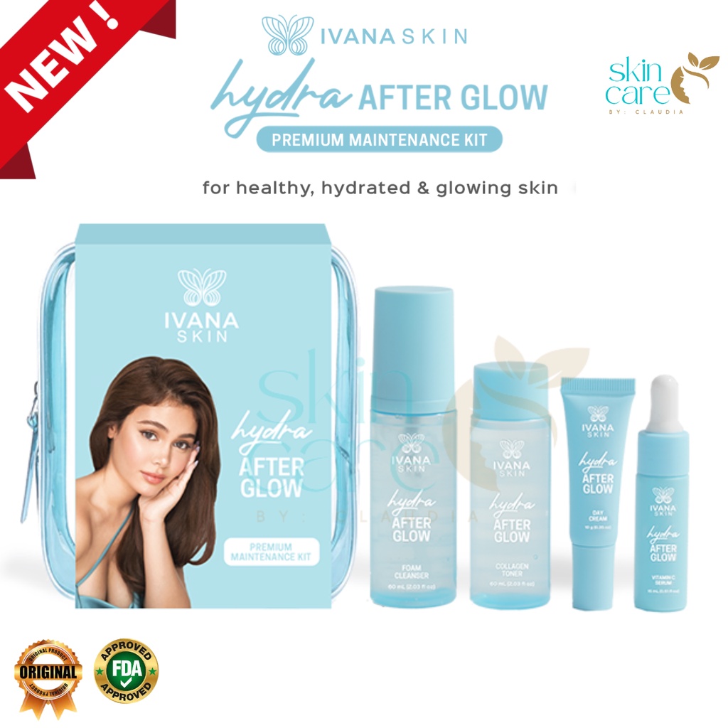Ivana Skin Hydra Afterglow Maintenance Kit by Ivana Alawi Shopee