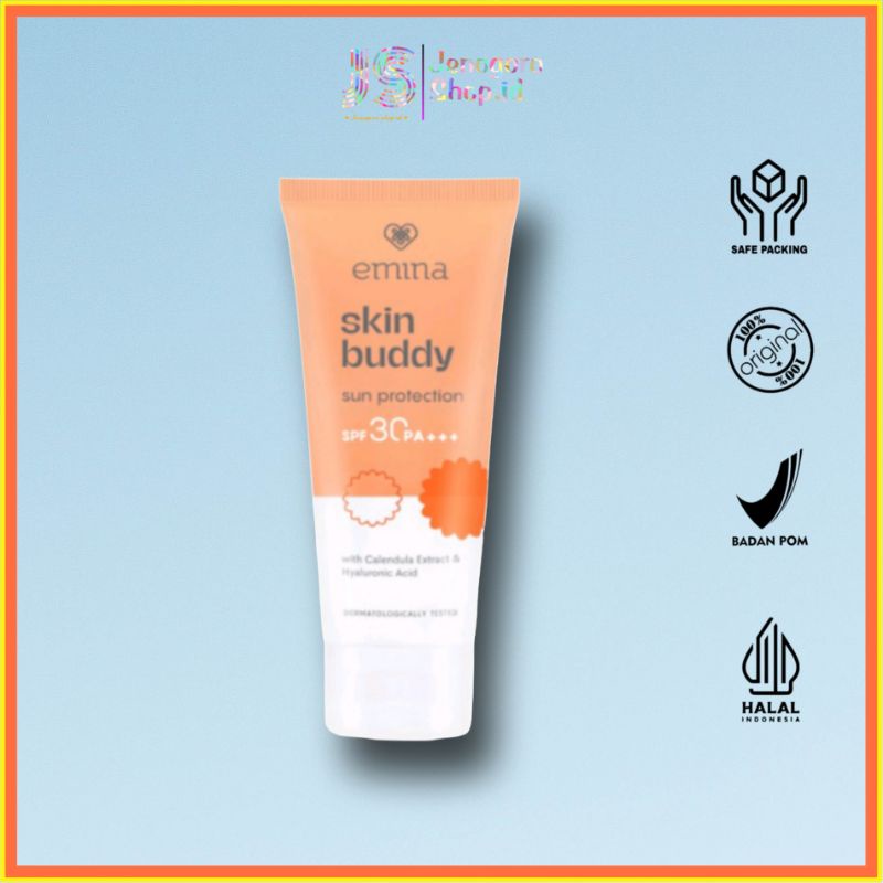 Emina Skin Buddy Sun Protection SPF 30pa+++ Sunscreen Shopee