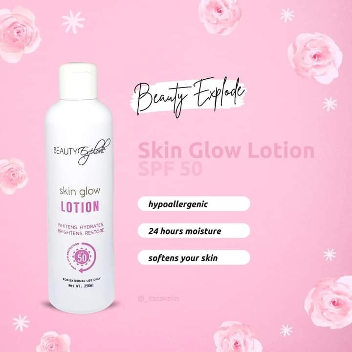 Beauty Explode Skin Glow Lotion With SPF50 Shopee Philippines