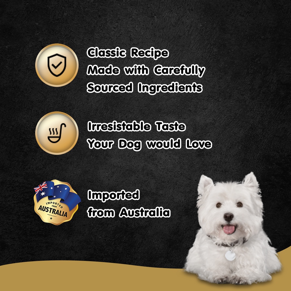 CESAR Wet Dog Food – Beef and Liver Flavor (24-Pack), 100g. Premium Dog Food for Adult Dogs