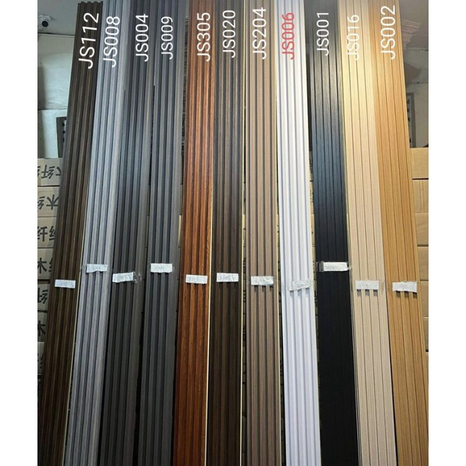 WPC Fluted panel 14.2cm × 17mm × 1mtr Shopee Philippines