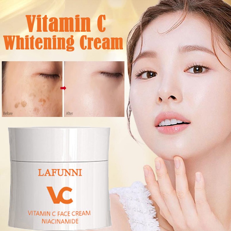 LAFUNNI Nicotinamide Vitamin C Cream Brighten Skin Freckle Removal