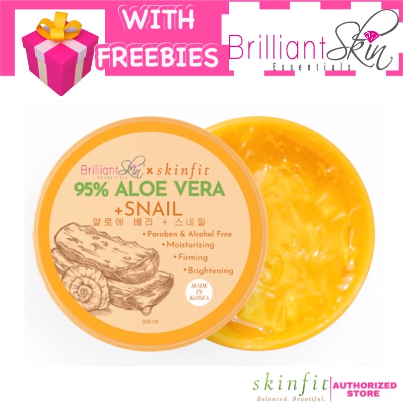 Skinfit Aloe Vera+Snail Soothing Gel 200g Shopee Philippines