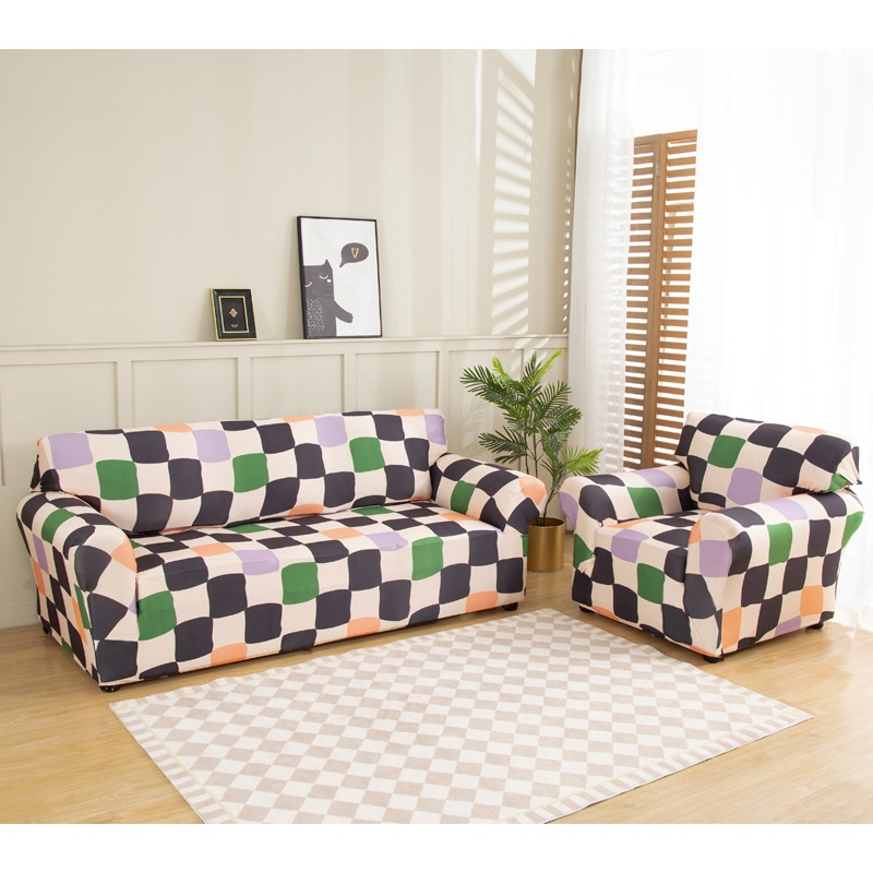 Seat Cover for Sofa 1/2/3/4 Seater Sofa Cover Stretchable Sala Set