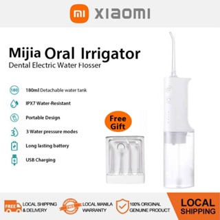 Xiaomi Mijia Oral Irrigator Dental Electric Water Flosser Portable Teeth Cleaner USB Rechargeable