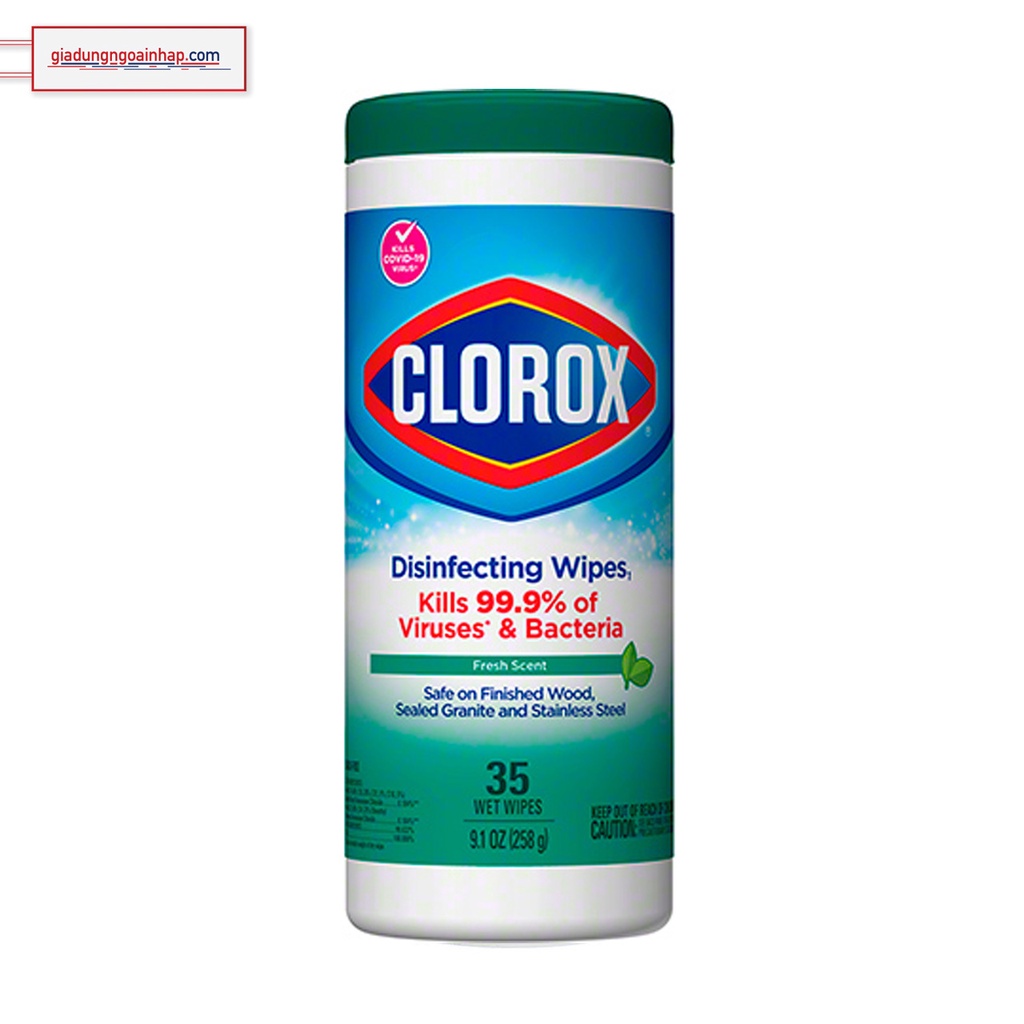 Chlorox Disinfecting Wipes Antibacterial Wet Wipes (Fresh) Shopee