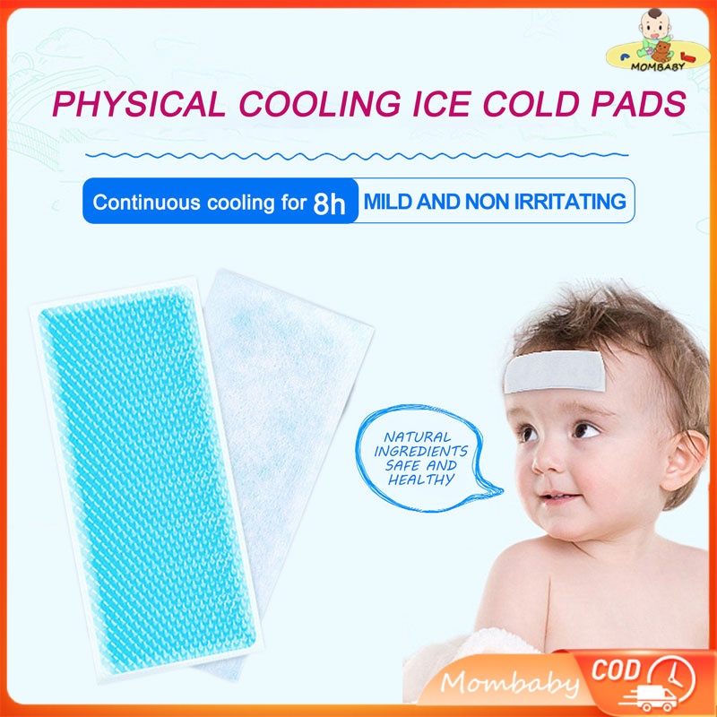 Mombaby Physical Cooling Ice Gel Sticker Refreshing And Anti-sleepy Ice ...