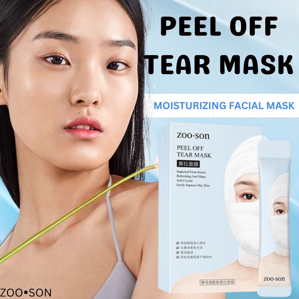 ZOOSON PEEL OFF TEAR MASK MOISTURIZING REPAIR REFRESHING MASK