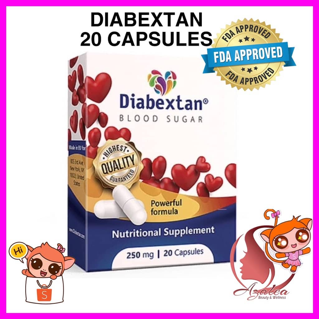 Diabextan 20 Capsules Diabetic Support
