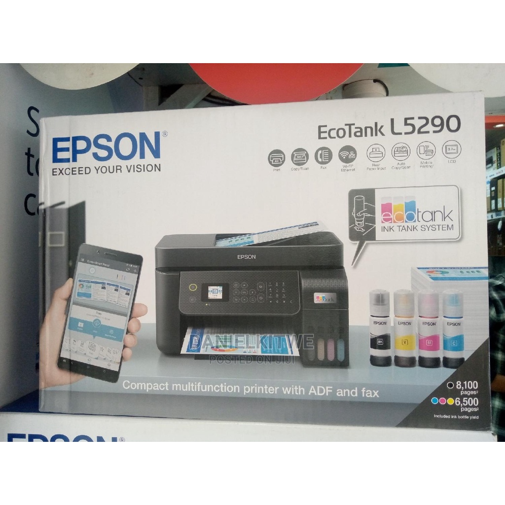 Brand New Epson Ecotank L5290 All In One Ink Tank Printer With Adf Shopee Philippines 3997