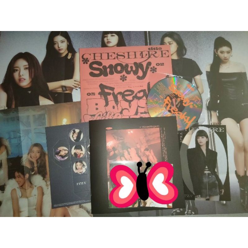 Official ITZY Cheshire Special Edition Ver. A Unsealed Album with Gen