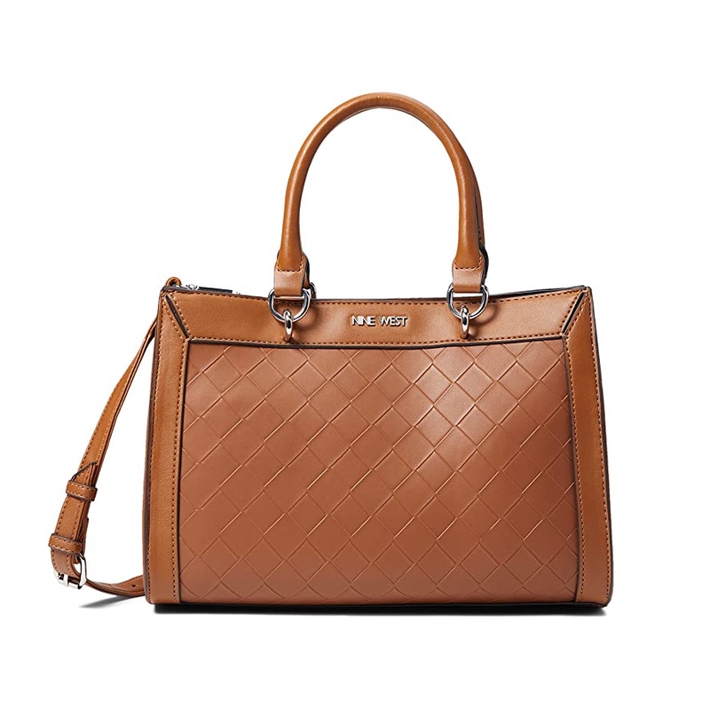 Original Nine West Paulson Satchel Tan Shopee Philippines