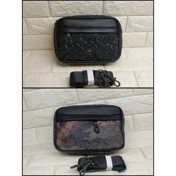 TOP QUALITY COACH CAMOUFLAGE OR EMBOSSED GRAHAM SLING / MESSENGER | Shopee  Philippines