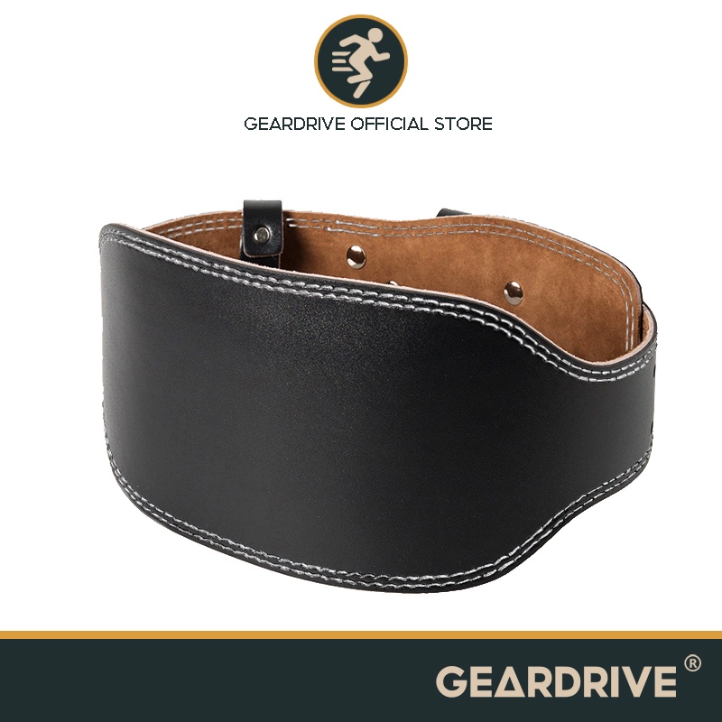 GEARDRIVE Fitness Weightlifting Belt Adjustable Powerlifting Waist