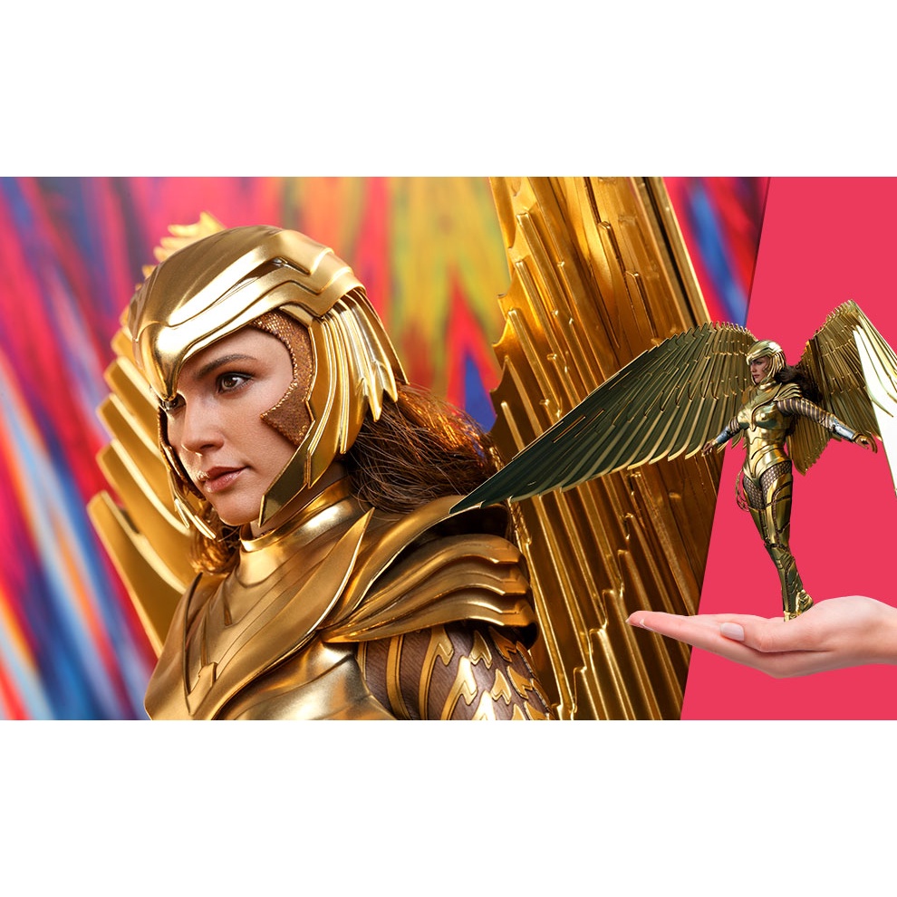 Hot Toys Wonder Woman 1984 Golden Armor Wonder Woman Deluxe Version 16 Mms578 Shopee