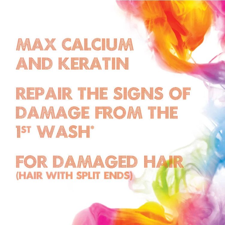 G9 SUNSILK Damage Restore Leave On Cream for Repair Frizzy Hair 120ml
