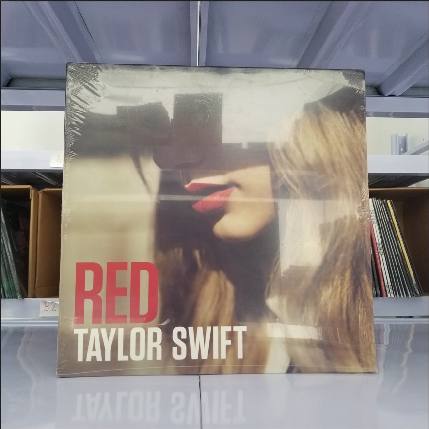 TAYLOR SWIFT RED Vinyl (Cover Crease) Shopee Philippines