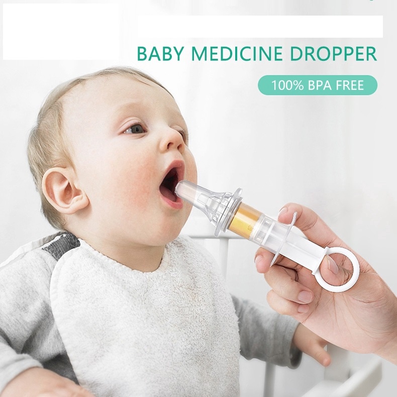 Ninjamomph Baby Medicine Dropper Syringe Squeezer Dropper Silicone ...