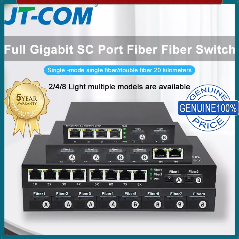 Jt Com 20km Gigabit Ethernet Fiber Switch 1248 Ports 1000mbps Sc Duplex Fiber And 248 Port 5294