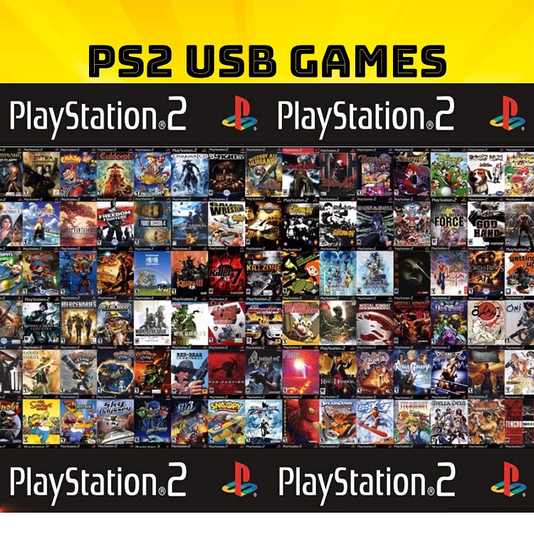 PS2 Games Request for SOFT MODDED PS2 USB Flash Drive Shopee Philippines