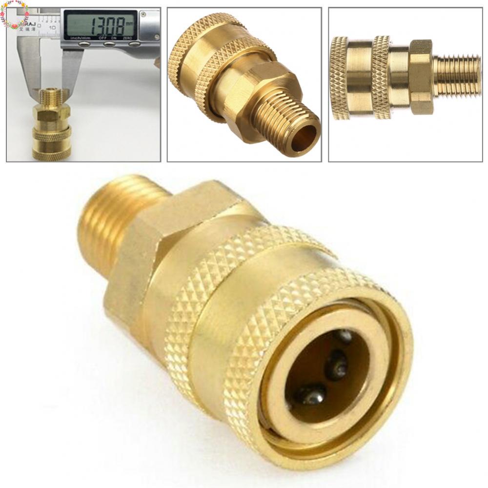 Pressure Washer Hose Connector Adapter Set Quick Connect M22 To 1/4