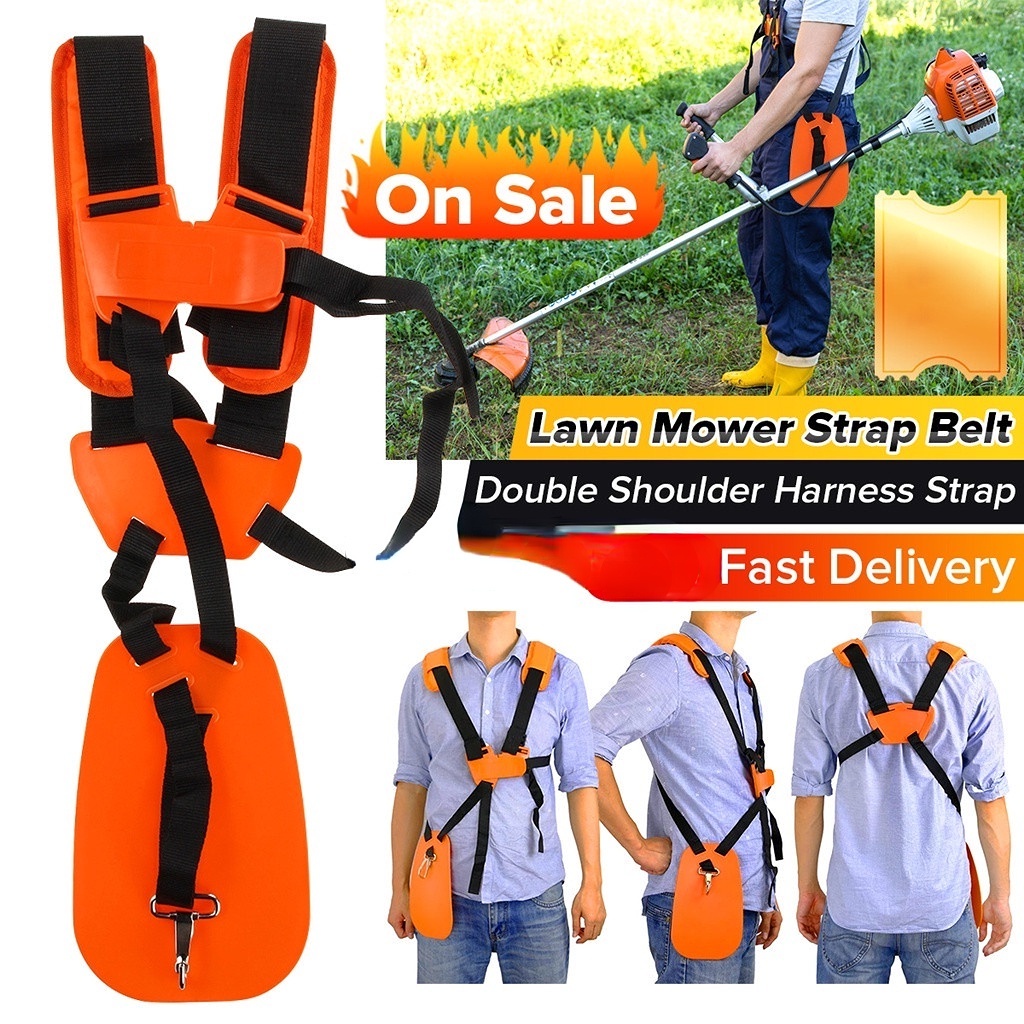 Weed Eater Harness Double Shoulder Strap Garden Grass Trimmer Brush