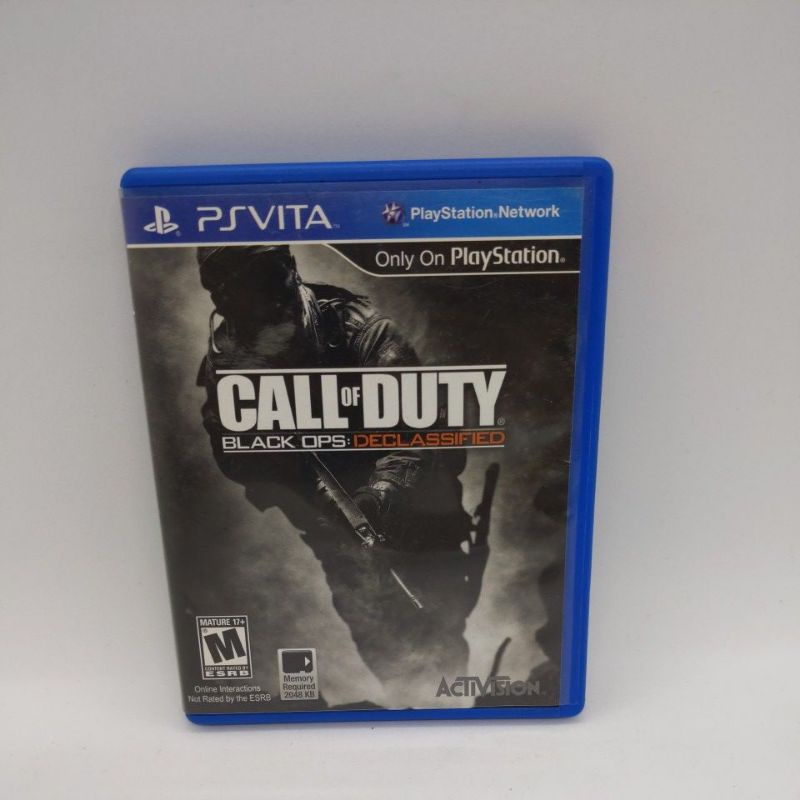 Call Of Duty Black Ops Declassified-psv-us-game Complete-good 