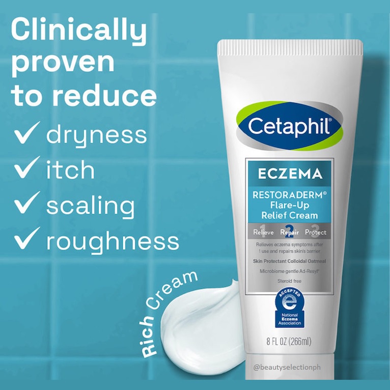 Cetaphil Eczema Restoraderm FlareUp Relief Cream Shopee Philippines