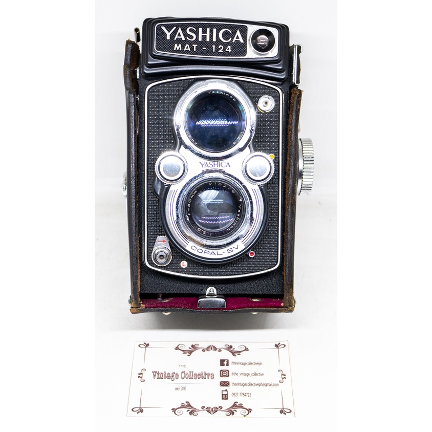 Yashica Mat 124 Medium format TLR 120camera Shopee Philippines
