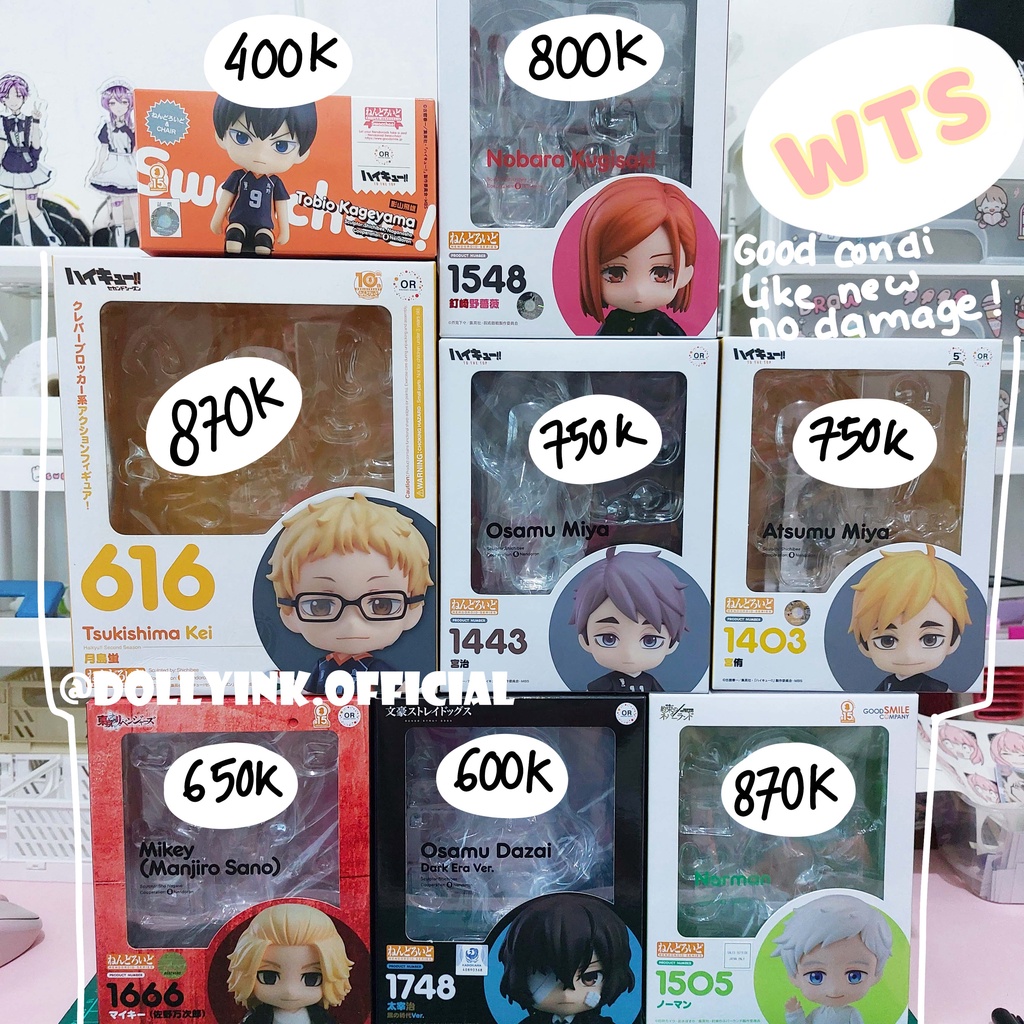 [READY]nendoroid Haikyuu/nendoroid kageyama/nendoroid norman/nendoroid ...