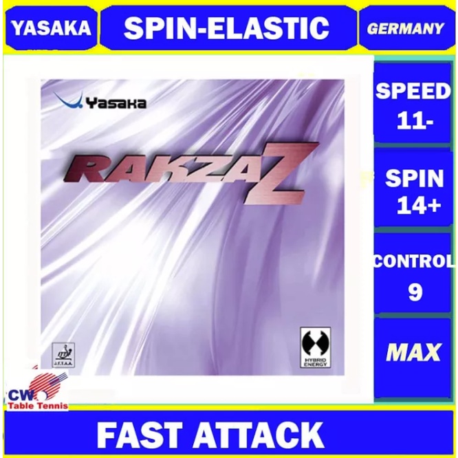 ORIGINAL * Yasaka Rakza Z Rubber | Shopee Philippines