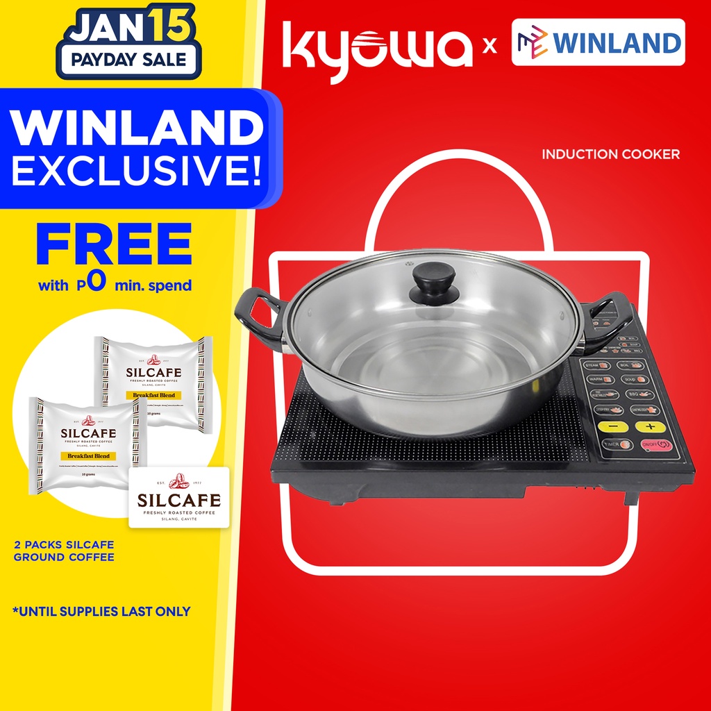 KYOWA by Winland Induction Cooker Stove with Pot Electric Stove KW3645