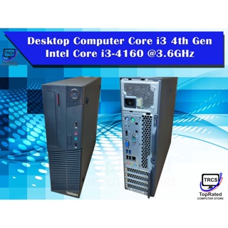 Lenovo ThinkCentre M73 Desktop i3-4160 3.60GHz (4th Gen)  4GB/8GB RAM 500GB HDD/120GB(new arrival)