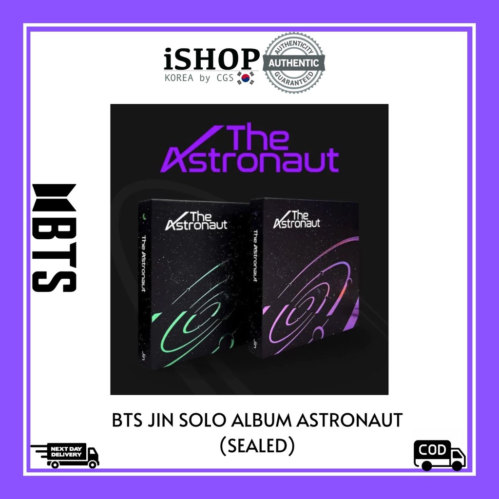 BTS JIN SOLO ALBUM THE ASTRONAUT | Shopee Philippines