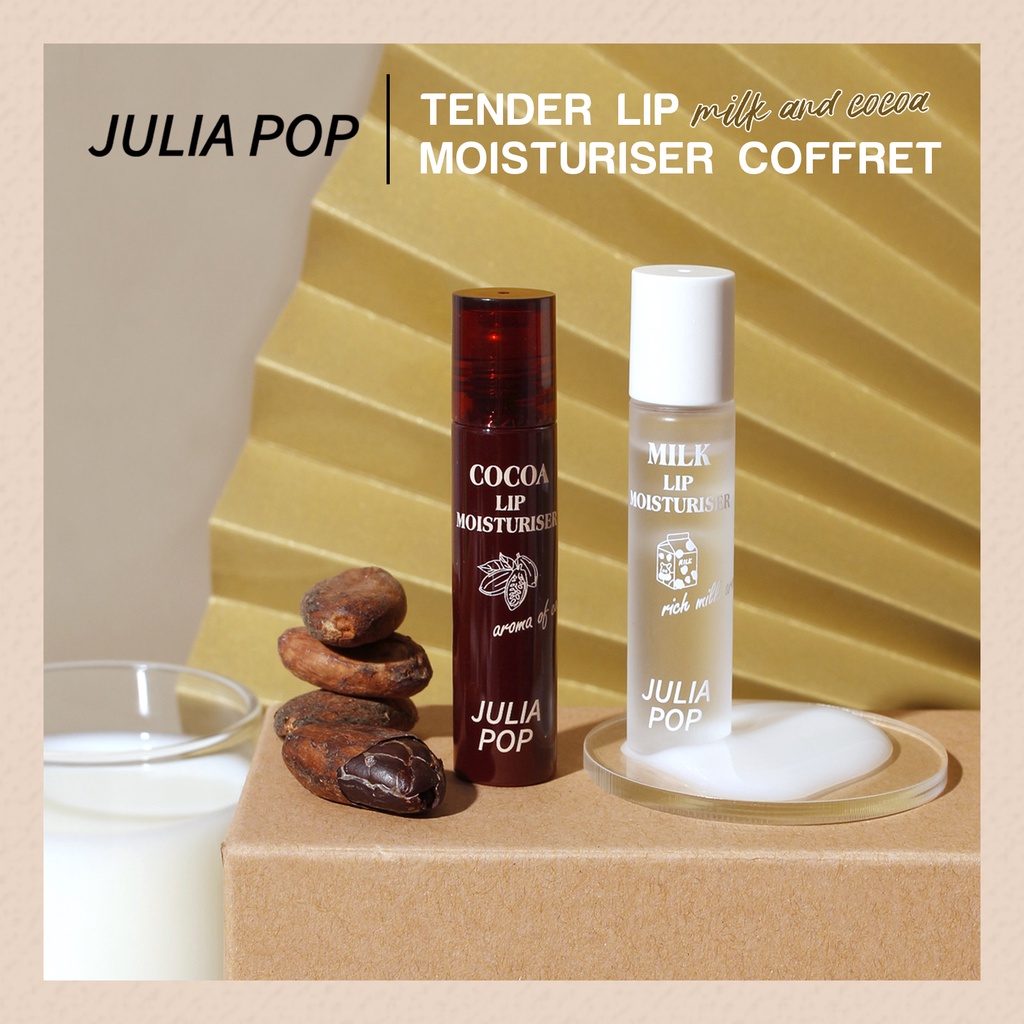 JULIAPOP Tender Lip Moisturiser Coffret Essence Lip Care Nourishing