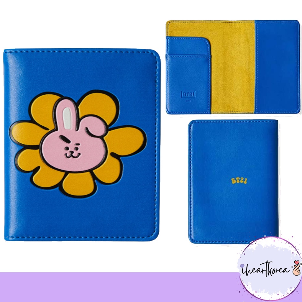 BT21 Passport Cover Flower Series Shopee Philippines