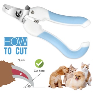 Pet Nail Clipper Nail Cutter STAINLESS NAIL CLIPPER W/ NAIL FILE TOOL FOR DOGS&CATS #4