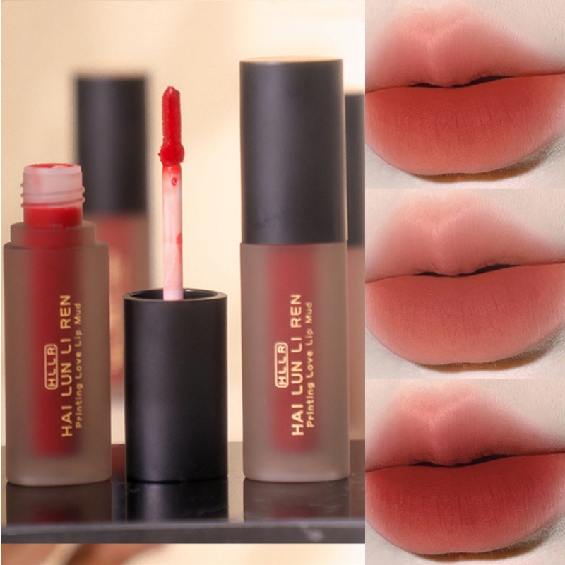 HAI LUN LI REN Velvet Matte Lip Tint Longlasting Waterproof Silky