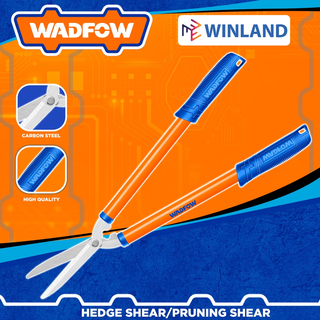 WADFOW by Winland 21inch/700mm Carbon Steel Hedge Shear/Pruning Shear