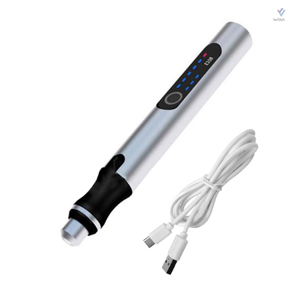 BEP Portable Engraving Pen Mini Electric Drill Pen LED Speed Display