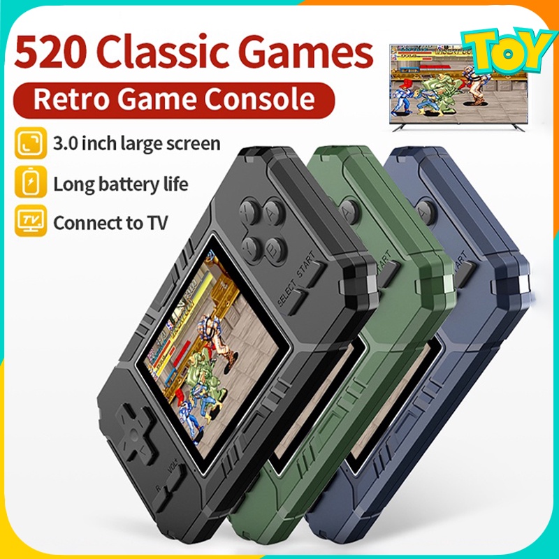 S8 Game Console Mini Retro Game Console Handheld Classic Video Game